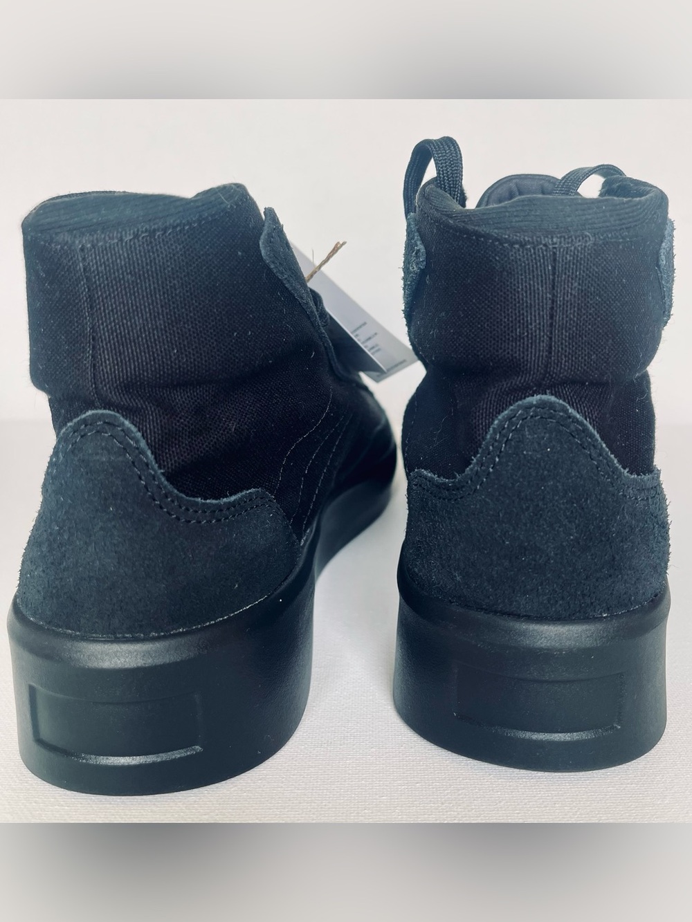 NWT ADIDAS ZNSORED HIGH CORE BLACK CARBON ID8245 MENS CANVAS SNEAKERS SIZE 8 - Picture 11 of 15